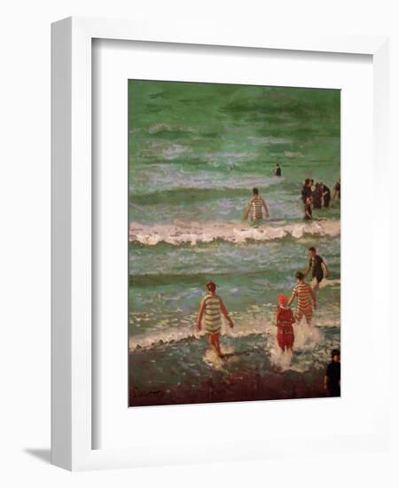 Bathers, Dieppe, 1902-Walter Richard Sickert-Framed Giclee Print