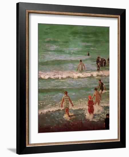 Bathers, Dieppe, 1902-Walter Richard Sickert-Framed Giclee Print