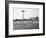 Bathers Enjoying Coney Island Beaches. Parachute Ride and Steeplechase Park Visible in the Rear-Margaret Bourke-White-Framed Premium Photographic Print