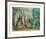 Bathers in Front of a Tent-Paul Cézanne-Framed Collectable Print