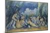 Bathers (Les Grandes Baigneuse), 1894-1905-Paul Cézanne-Mounted Giclee Print