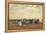 Bathers on the Beach at Trouville-Eug?ne Boudin-Framed Premier Image Canvas