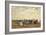 Bathers on the Beach at Trouville-Eug?ne Boudin-Framed Giclee Print