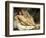 Bathers Says Two Naked Women. Painting by Gustave Courbet (1819-1877), 1858. Oil on Canvas. Dim: 1,-Gustave Courbet-Framed Giclee Print