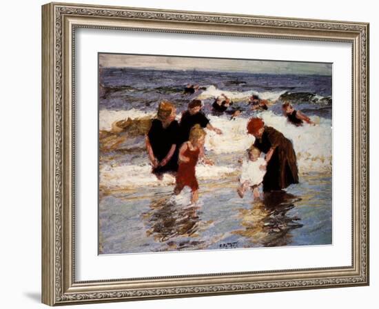 Bathers-Edward Henry Potthast-Framed Art Print