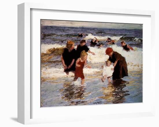 Bathers-Edward Henry Potthast-Framed Art Print