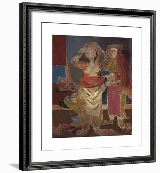 Bathers-Jankel Adler-Framed Premium Giclee Print