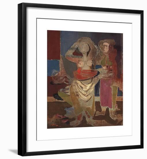 Bathers-Jankel Adler-Framed Premium Giclee Print