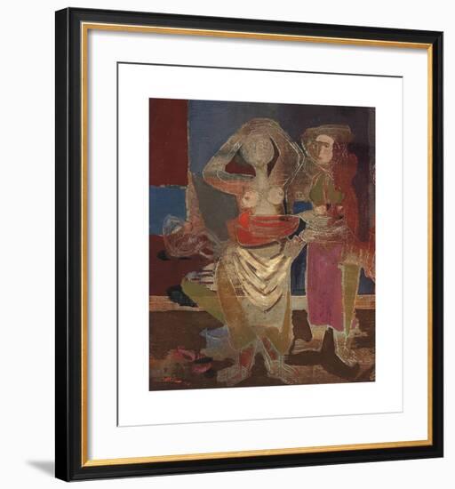 Bathers-Jankel Adler-Framed Premium Giclee Print