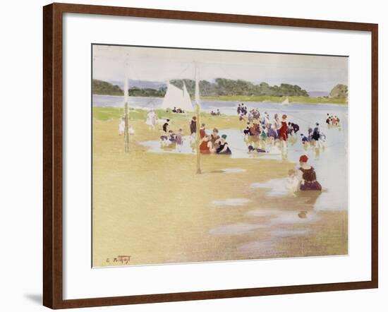 Bathers-Edward Henry Potthast-Framed Giclee Print