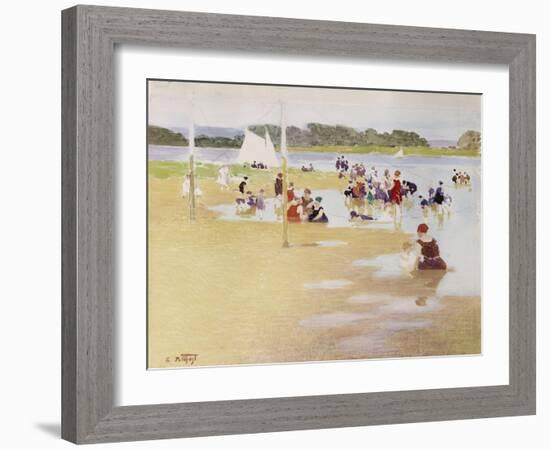 Bathers-Edward Henry Potthast-Framed Giclee Print