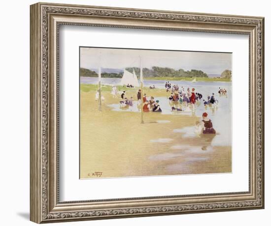 Bathers-Edward Henry Potthast-Framed Giclee Print