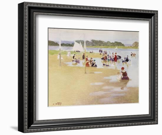 Bathers-Edward Henry Potthast-Framed Giclee Print