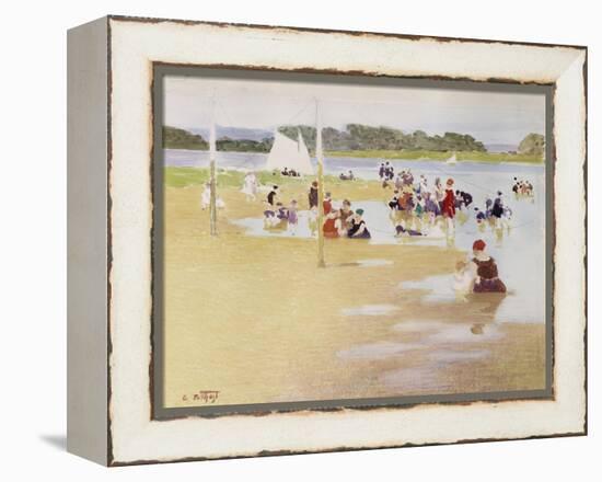 Bathers-Edward Henry Potthast-Framed Premier Image Canvas