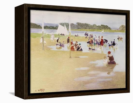 Bathers-Edward Henry Potthast-Framed Premier Image Canvas