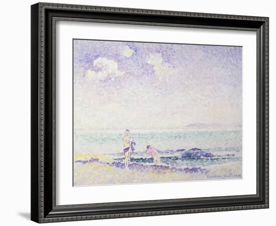 Bathers-Henri-Edmond Cross-Framed Giclee Print