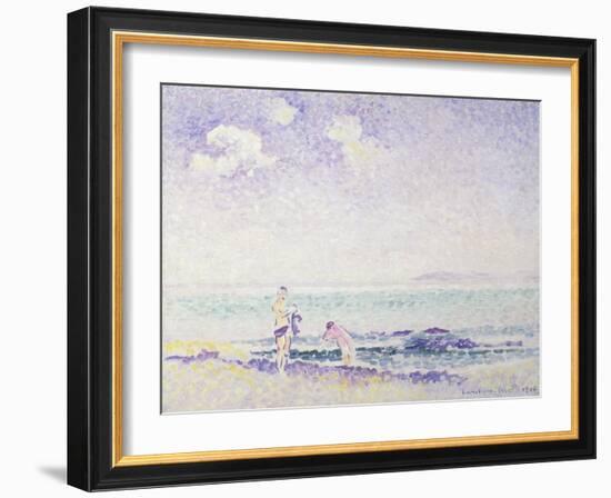 Bathers-Henri-Edmond Cross-Framed Giclee Print