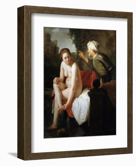 Bathing Bathsheba, 17th Century-Govaert Flinck-Framed Giclee Print