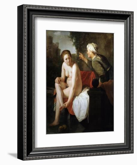 Bathing Bathsheba, 17th Century-Govaert Flinck-Framed Giclee Print