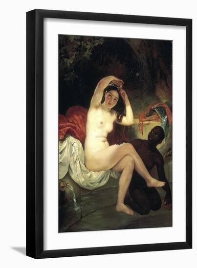 Bathing Bathsheba, 1832-Karl Briullov-Framed Giclee Print