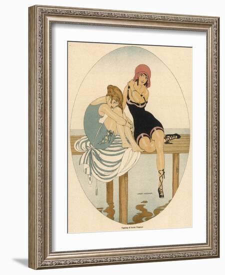 Bathing Beauties 1916-Gerda Wegener-Framed Photographic Print