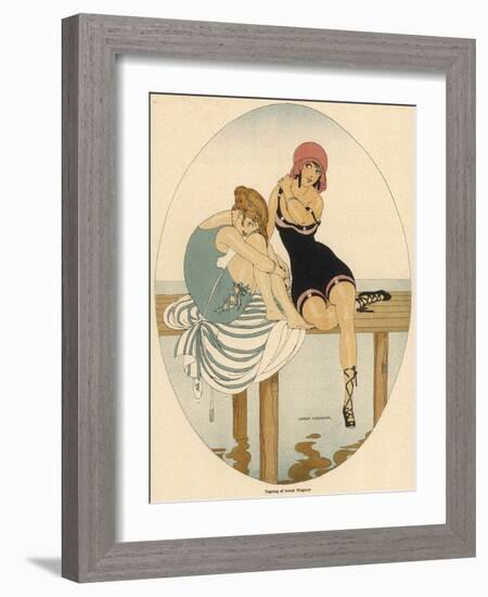 Bathing Beauties 1916-Gerda Wegener-Framed Photographic Print