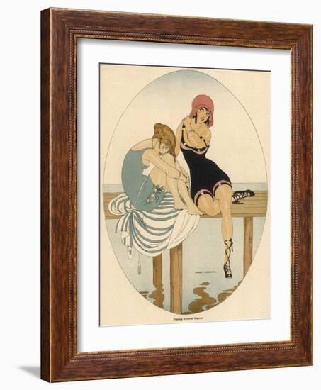 Bathing Beauties 1916-Gerda Wegener-Framed Photographic Print