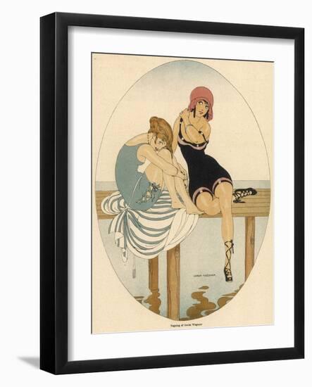 Bathing Beauties 1916-Gerda Wegener-Framed Photographic Print