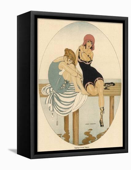 Bathing Beauties 1916-Gerda Wegener-Framed Premier Image Canvas
