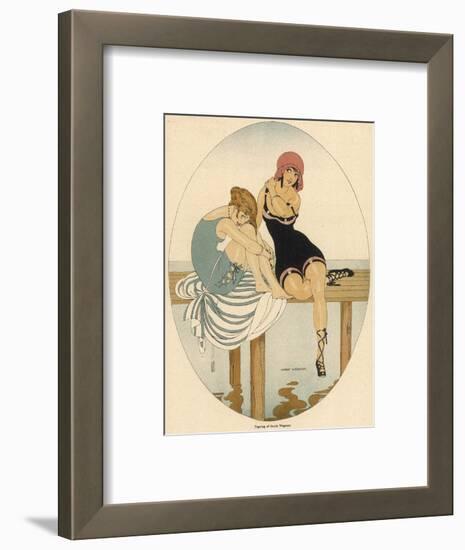 Bathing Beauties 1916-Gerda Wegener-Framed Photographic Print