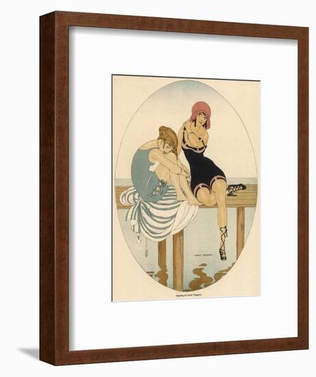 Bathing Beauties 1916-Gerda Wegener-Framed Photographic Print