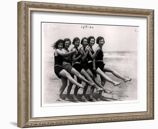 Bathing Beauties, 1924-American Photographer-Framed Giclee Print