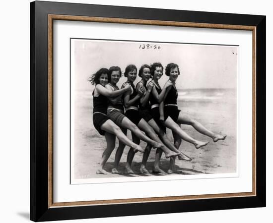 Bathing Beauties, 1924-American Photographer-Framed Giclee Print