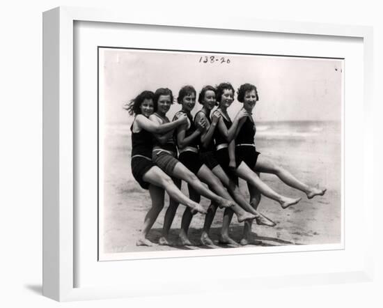 Bathing Beauties, 1924-American Photographer-Framed Giclee Print