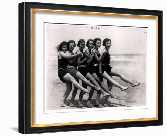Bathing Beauties, 1924-American Photographer-Framed Giclee Print