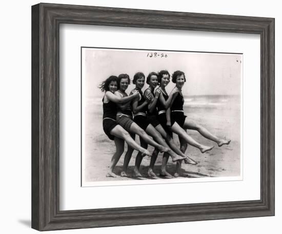 Bathing Beauties, 1924-American Photographer-Framed Giclee Print