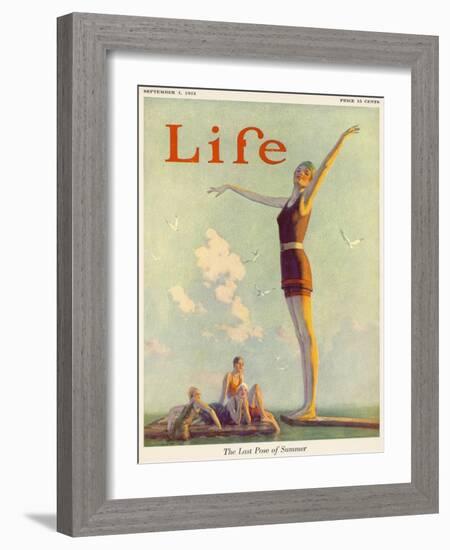 Bathing Beauty 1924-null-Framed Photographic Print