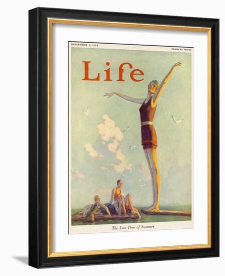 Bathing Beauty 1924-null-Framed Photographic Print