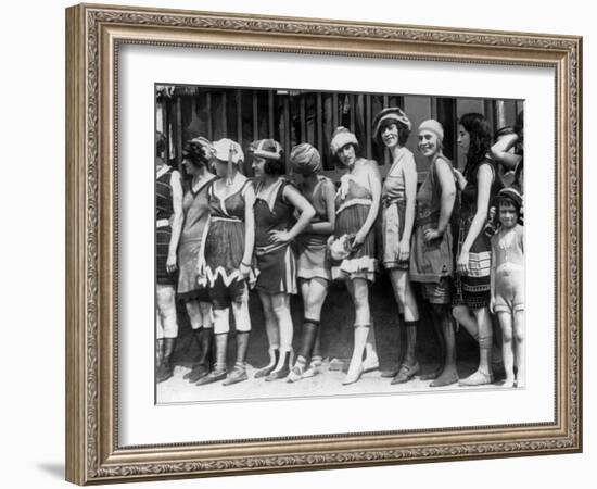 Bathing Beauty Contest-null-Framed Photo