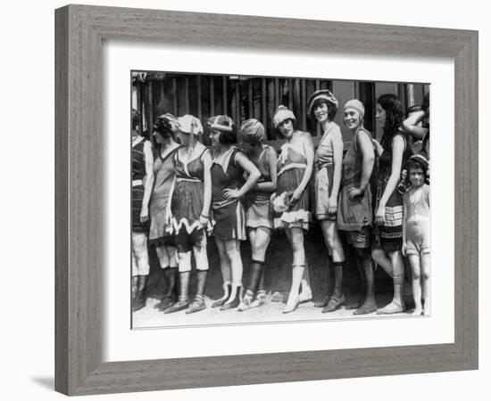 Bathing Beauty Contest-null-Framed Photo