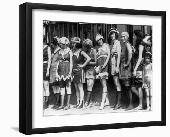 Bathing Beauty Contest-null-Framed Photo
