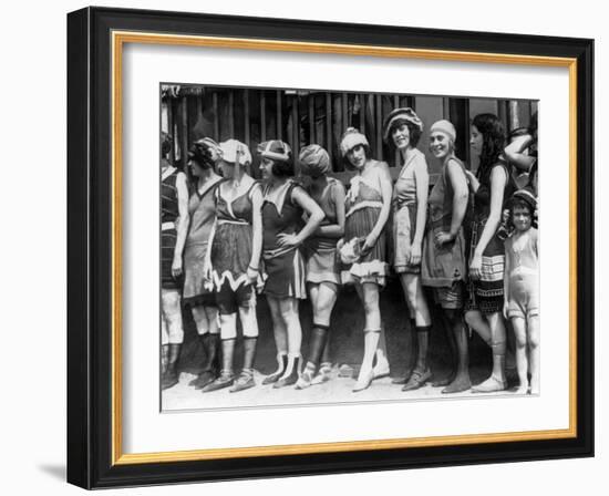 Bathing Beauty Contest-null-Framed Photo