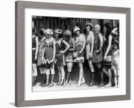 Bathing Beauty Contest-null-Framed Photo