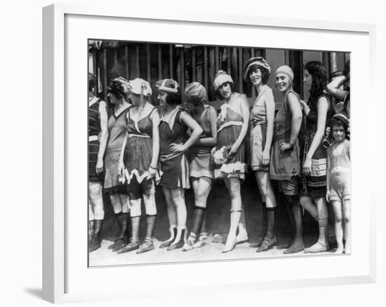 Bathing Beauty Contest-null-Framed Photo