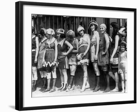 Bathing Beauty Contest-null-Framed Photo