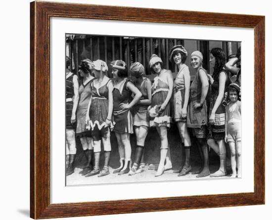 Bathing Beauty Contest-null-Framed Photo