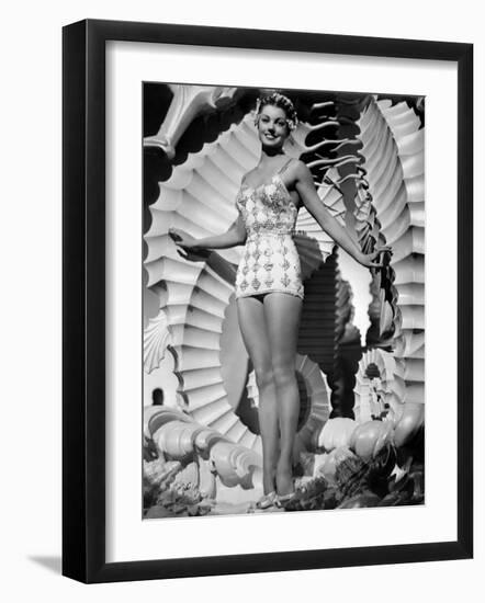 Bathing Beauty, Esther Williams, 1944-null-Framed Photo