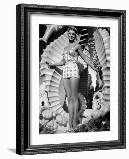 Bathing Beauty, Esther Williams, 1944-null-Framed Photo