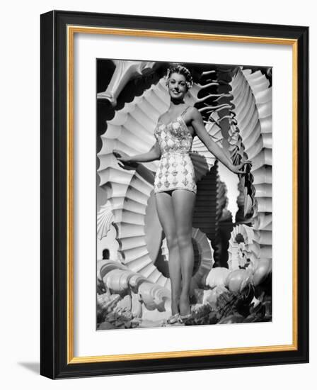 Bathing Beauty, Esther Williams, 1944-null-Framed Photo