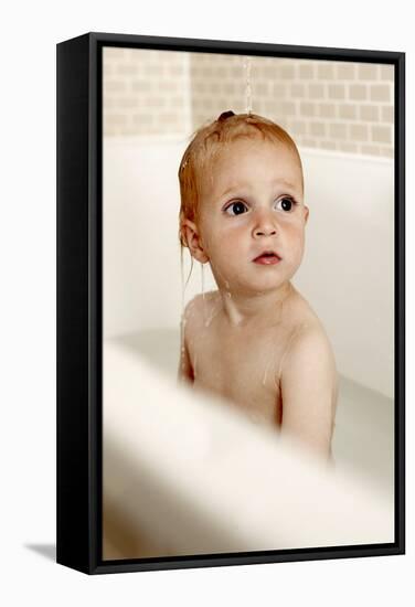 Bathing Child-Ian Boddy-Framed Premier Image Canvas